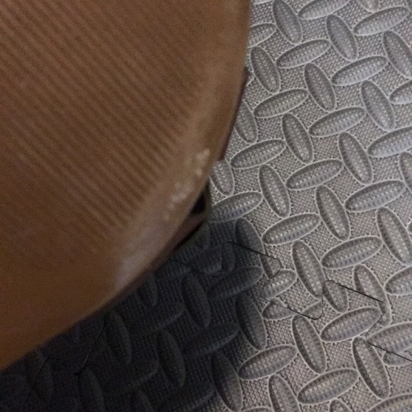 CYNTHIA VINCENT for target, brown wedge sz7 New - Picture 6 of 7